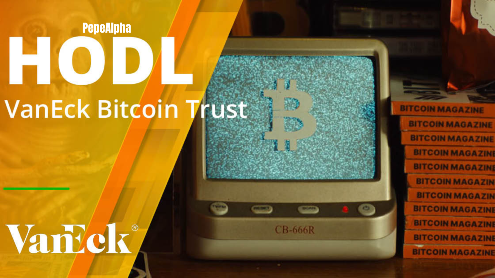 VanEck Bitcoin Trust: Let's dive into what makes this so exciting