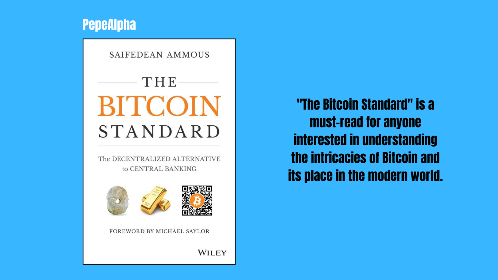 The Bitcoin Standard by Saifedean Ammous: The Best Crypto Books
