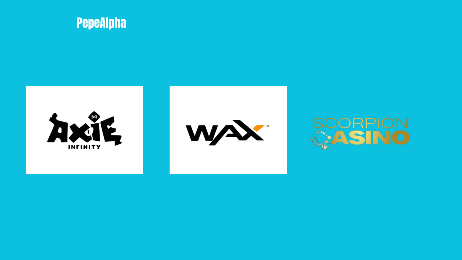 World of GameFi: Scorpion Casino, Axie Infinity, and WAX