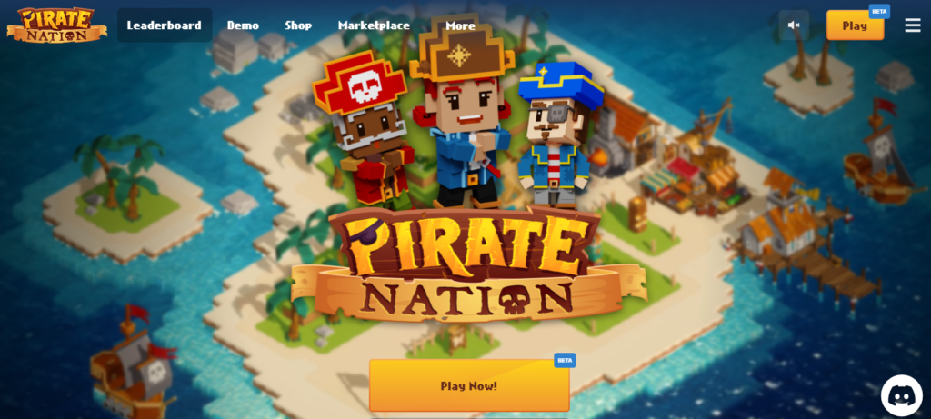 PIRATE NATION WEBSITE