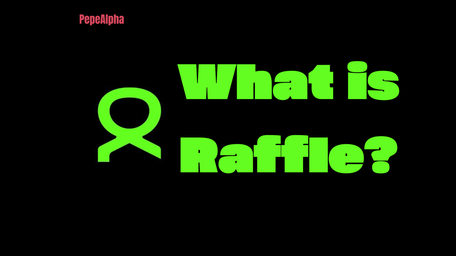 Raffle is the bread and butter of Alphabot