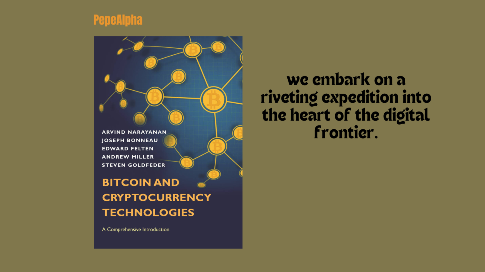 Bitcoin and Cryptocurrency Technologies: the best crypto books