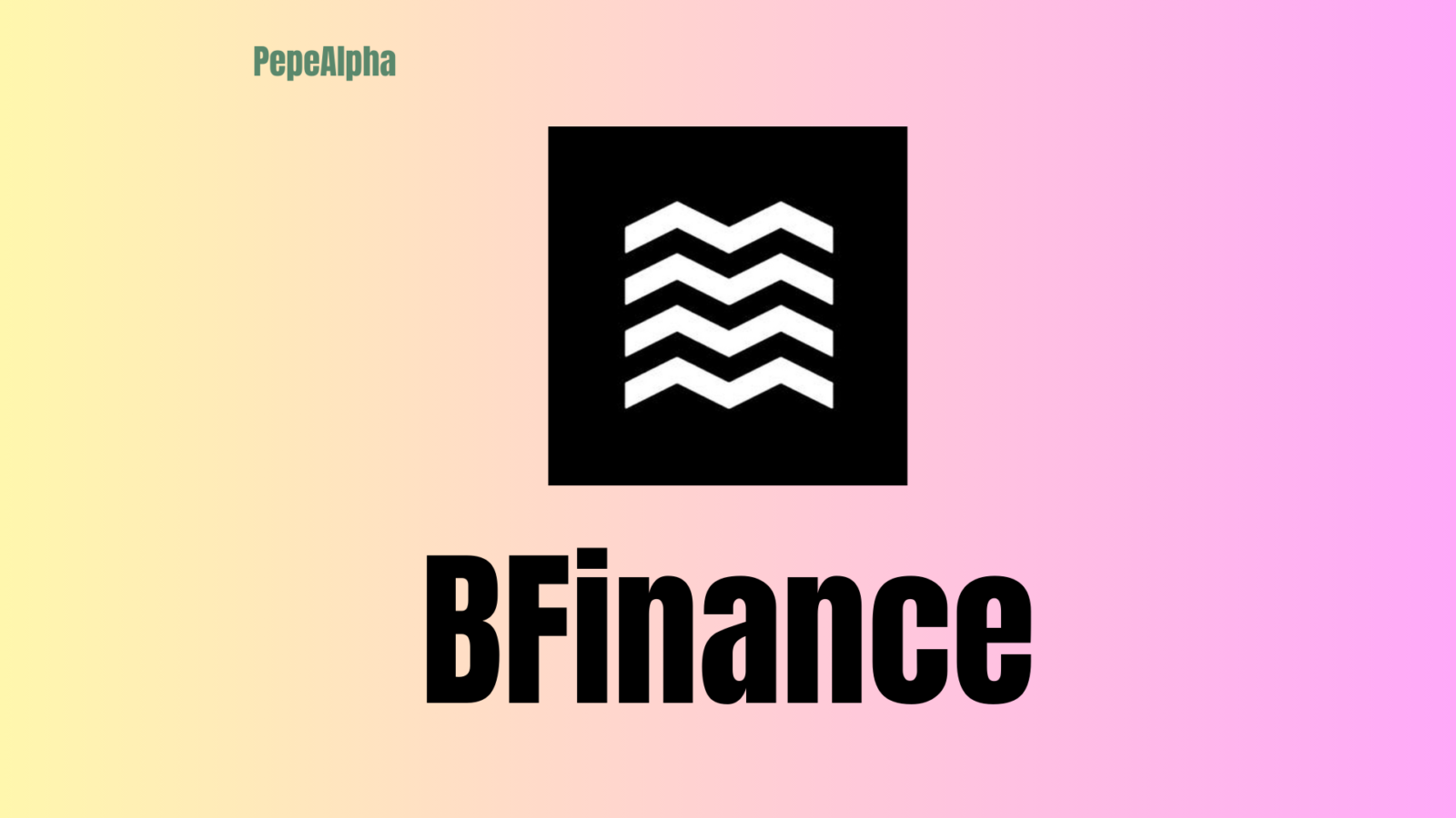 BFinance: your crypto life even easier and super cool