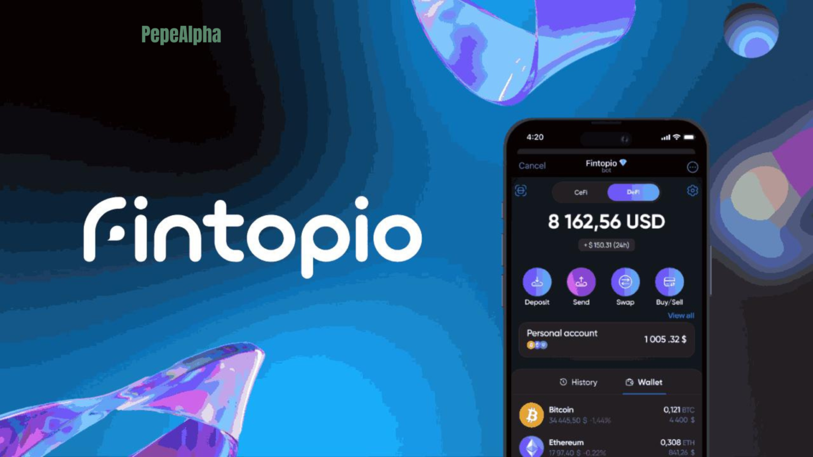 Fintopio: having a crypto bank right at your fingertips!