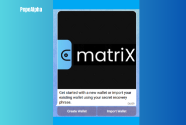 Matrix Wallet: handle all your crypto needs in one place