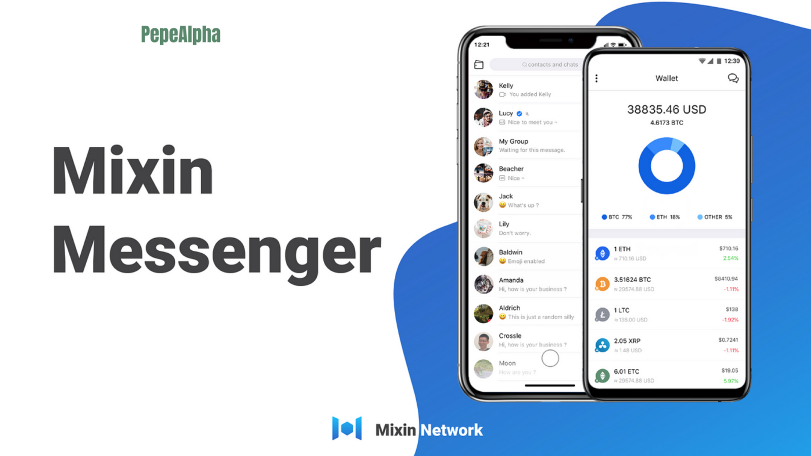 Mixin Messenger: keeps social life and crypto in one pond