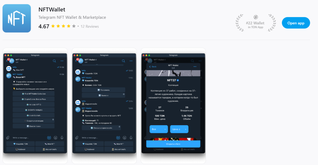 NFTWALLET ON TON