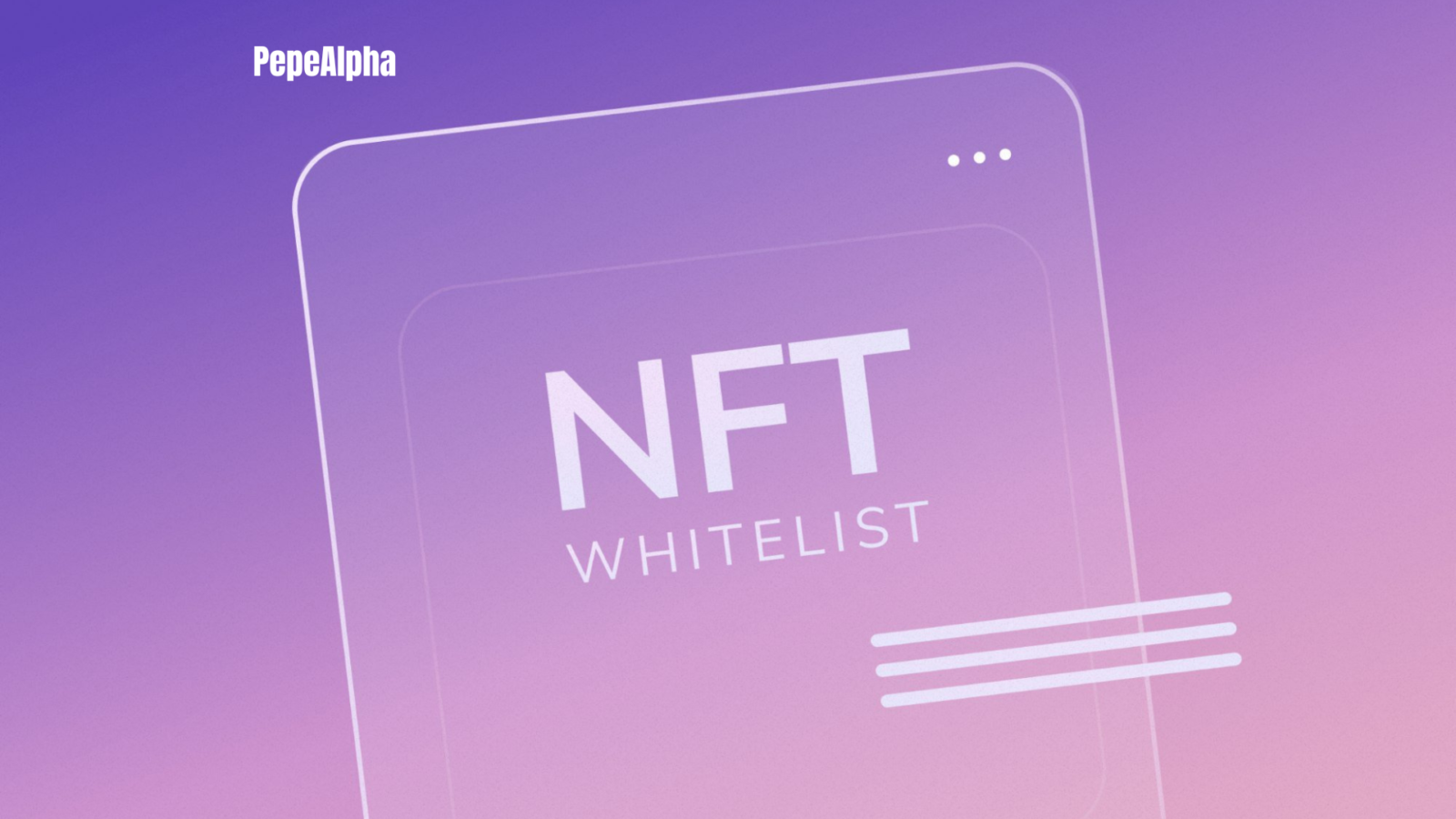 Allowlist: rolling out the red carpet for your community members