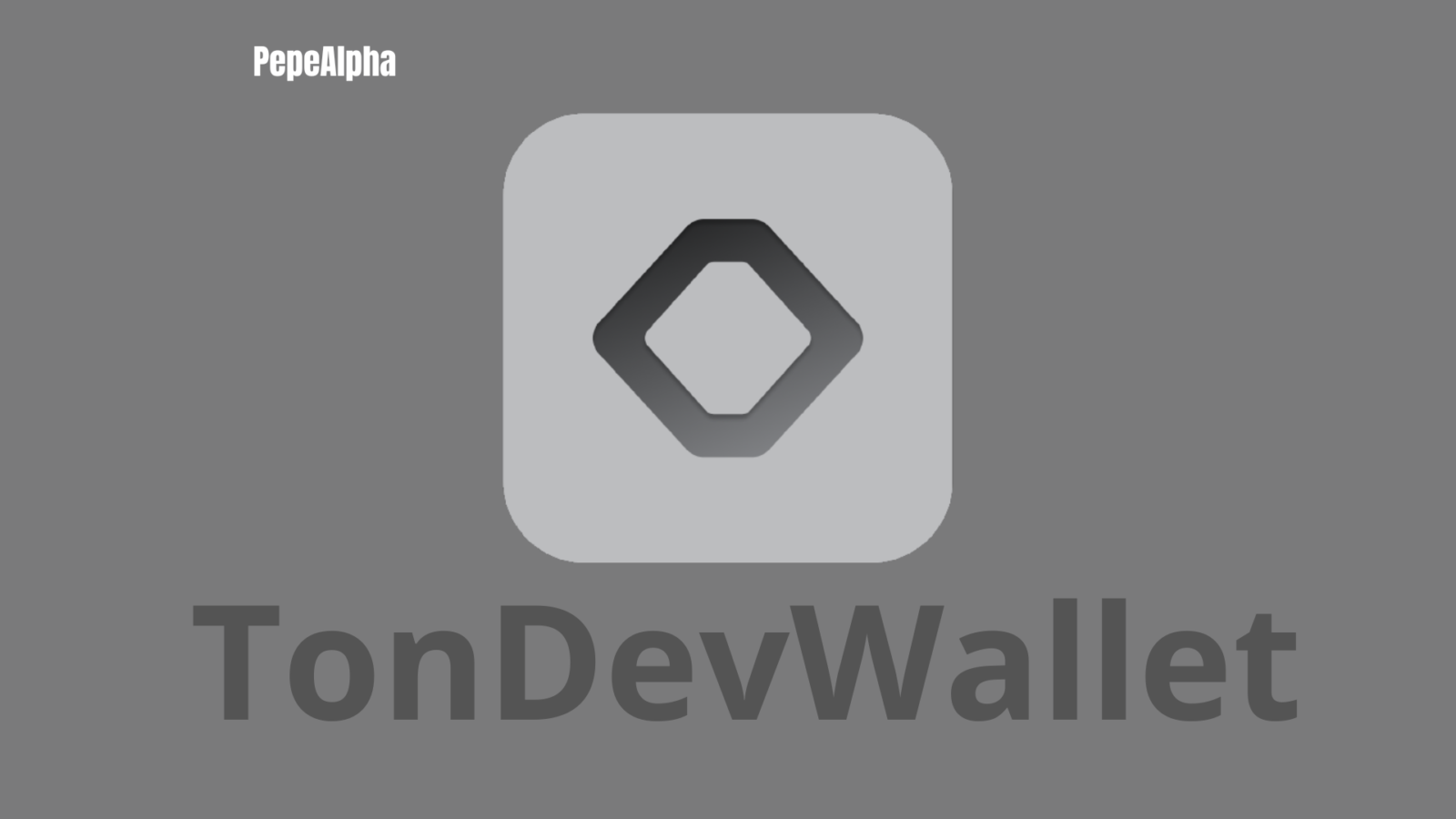 TonDevWallet: your new best friend!