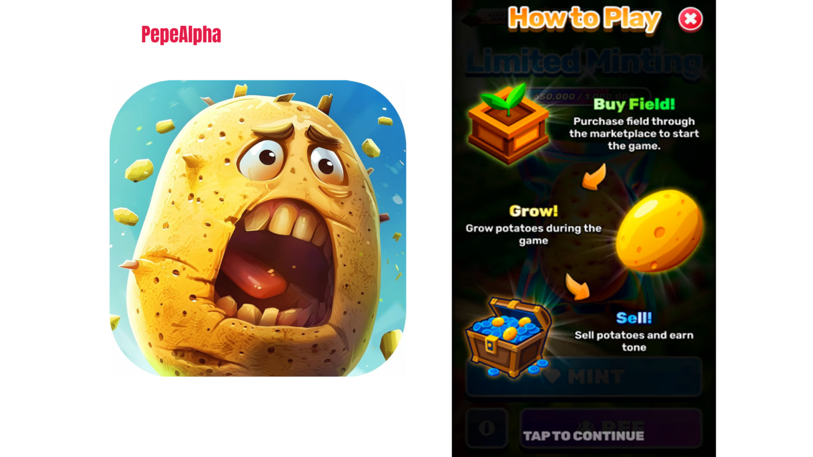 TonPotato: an exciting new game on the TON blockchain