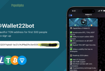 Wallet22: make cryptocurrencies as clicking a few buttons!